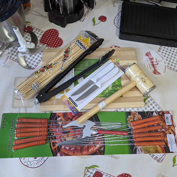 PACK 4 PIECES ELECTROMENAGER + 6 CADEAUX