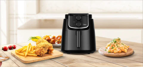 Friteuse Midéa 4L + HACHOIR + 2 CADEAUX