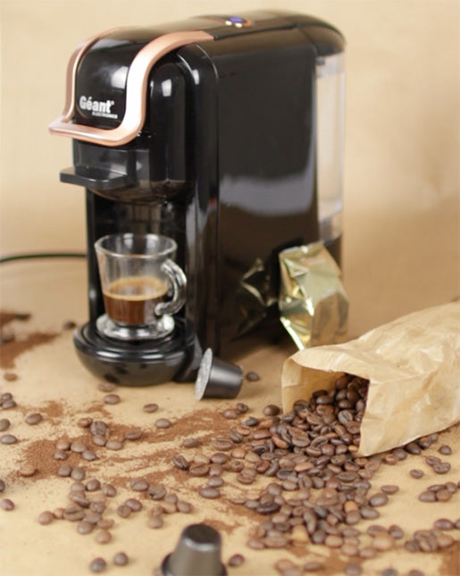Machine à café Géant 3 En 1 _ 19 BAR-1450Watt ألة صنع القهوة 3 في 1 من الماركة Géant العالمية