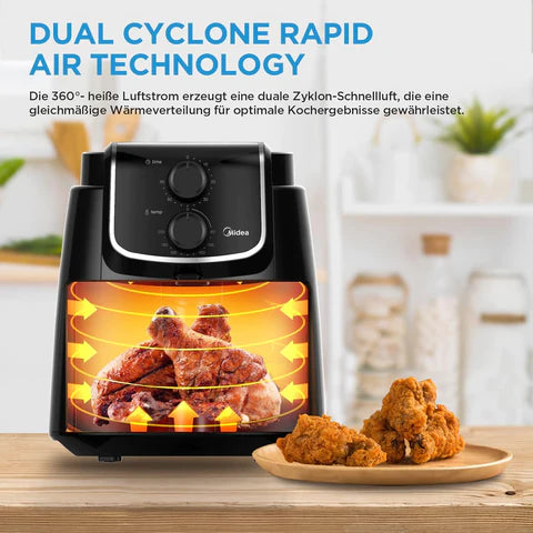 Friteuse Midéa 4L + HACHOIR + 2 CADEAUX