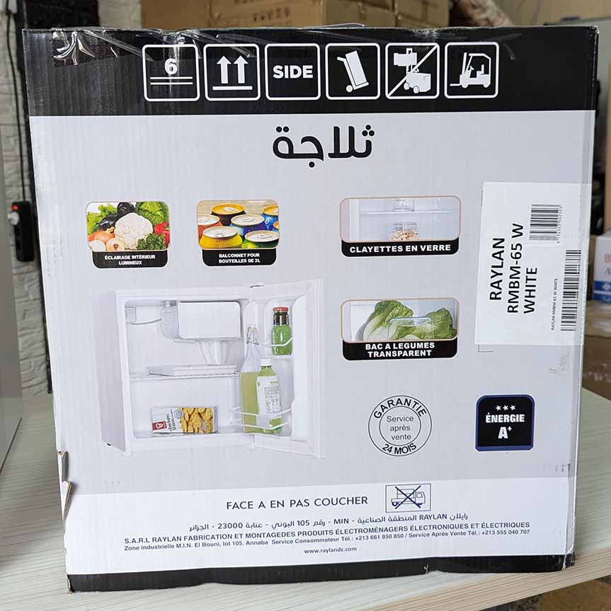 Mini Réfrigérateur RAYLAN 47L من أقوى الثلاجات في الجزائر