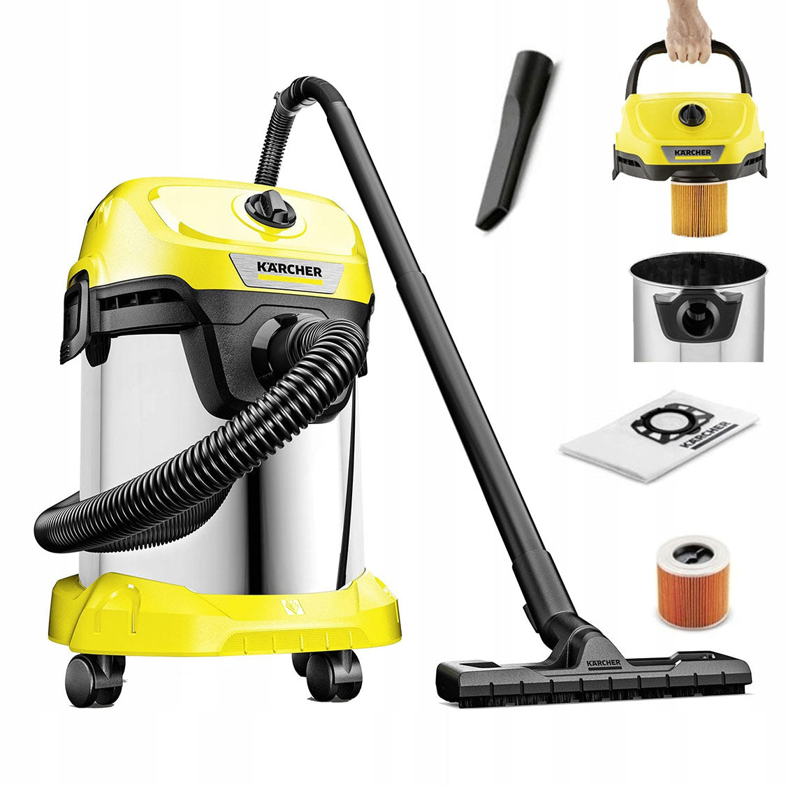 ASPIRATEUR 2 EN 1 KARCHER