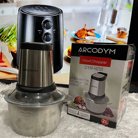 PACK ARCODYM AIRFRYER ARCODYM + HACHOIR ARCODYM + CADEAU