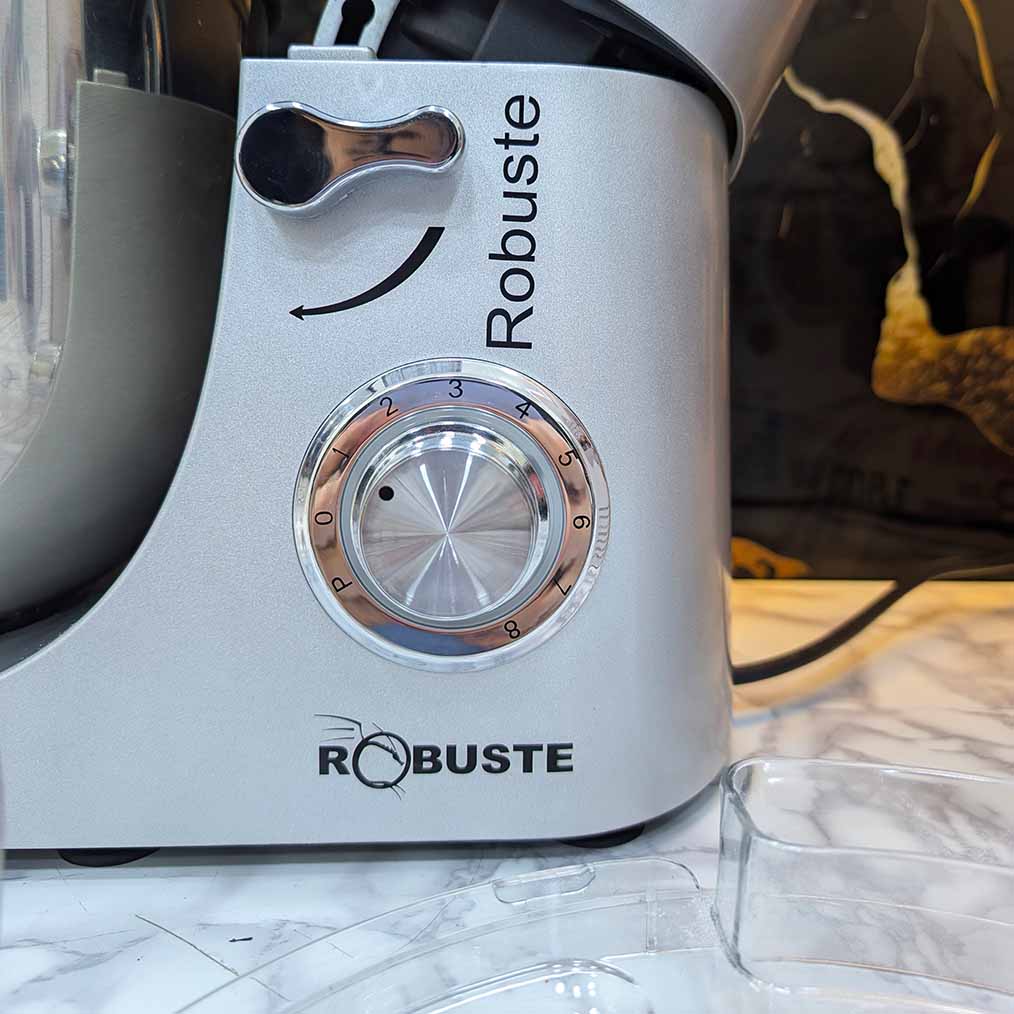 (N) Pétrin ROBUSTE PRO MAX Double Crochet 8L - 1800W - 4kg عجانة متعددة الوظائف أداء و جودة و تصميم