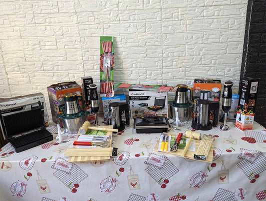 PACK 4 PIECES ELECTROMENAGER + 6 CADEAUX