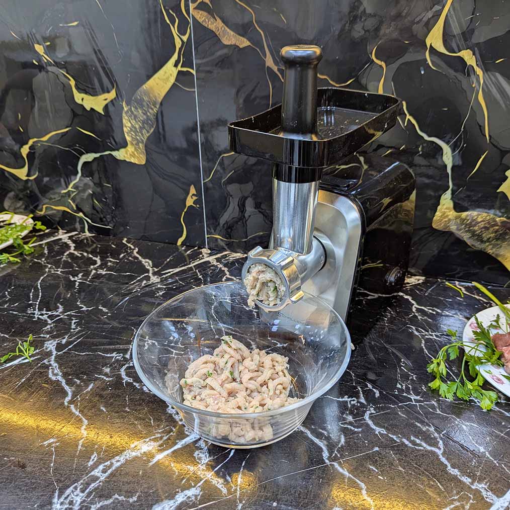 HACHOIR A VIANDE ELECTRIC SCHALLENGE (094) 1.5Kg/Min - 600Watt فرامة اللحوم اس شالنج صحية 100 ب 100 🔥