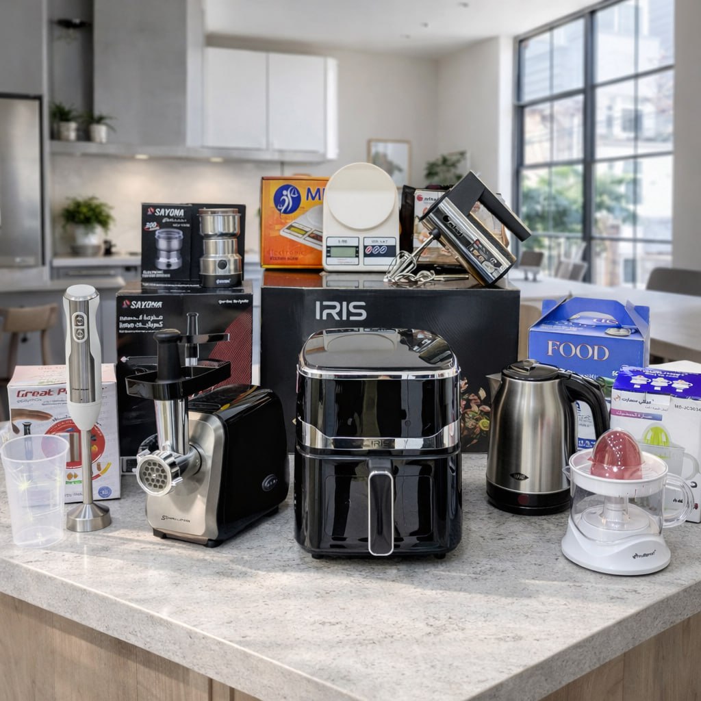 (N) PACK 8 PIECES INOX IRIS (095) أقوى العروض بأفضل الأسعار بمناسبة إقتراب شهر رمضان وضمان على كل المنتجات