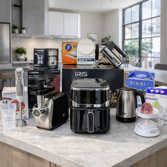 (N) PACK 8 PIECES INOX IRIS (095) أقوى العروض بأفضل الأسعار بمناسبة إقتراب شهر رمضان وضمان على كل المنتجات