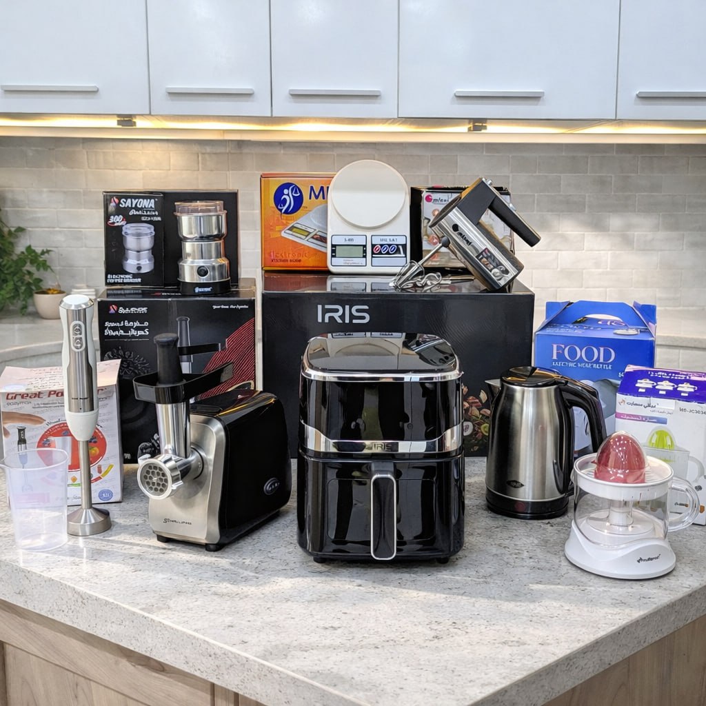 (N) PACK 8 PIECES INOX IRIS (095) أقوى العروض بأفضل الأسعار بمناسبة إقتراب شهر رمضان وضمان على كل المنتجات