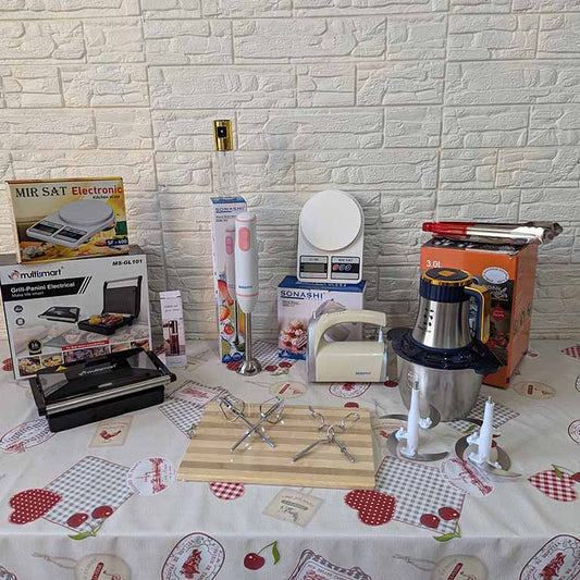 PACK 4 PIECES ELECTROMENAGER + 4 CADEAUX