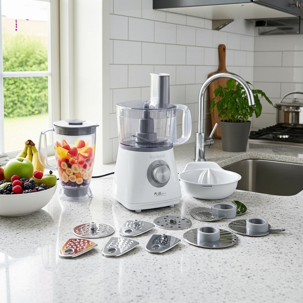 ROBOT MULTIFONCTION SCHALLENGE 9 EN 1 خلاط كهربائي متعدد الوظائف بقوة 800 واط